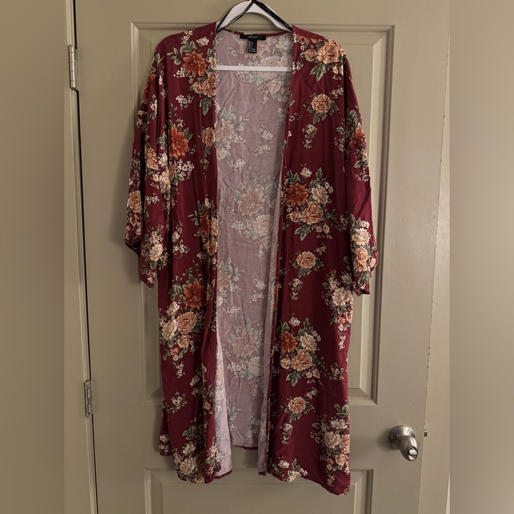 Floral Kimono Cardigan